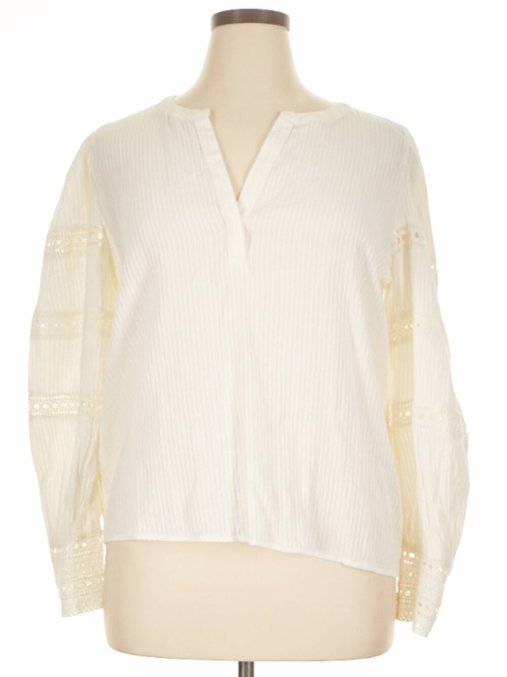 EUC Ann Taylor Size XL Long Sleeve Blouse